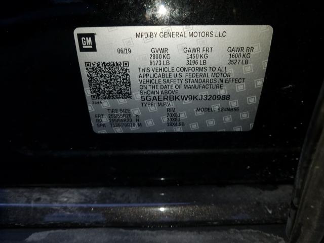 Photo 9 VIN: 5GAERBKW9KJ320988 - BUICK ENCLAVE ES 