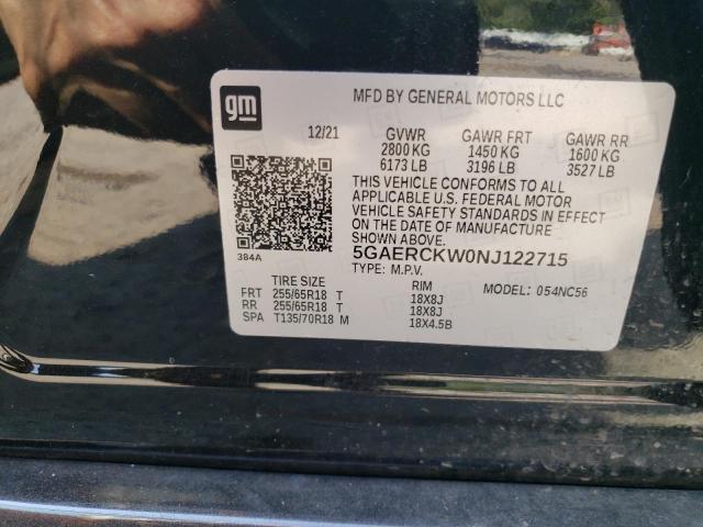 Photo 13 VIN: 5GAERCKW0NJ122715 - BUICK ENCLAVE PR 