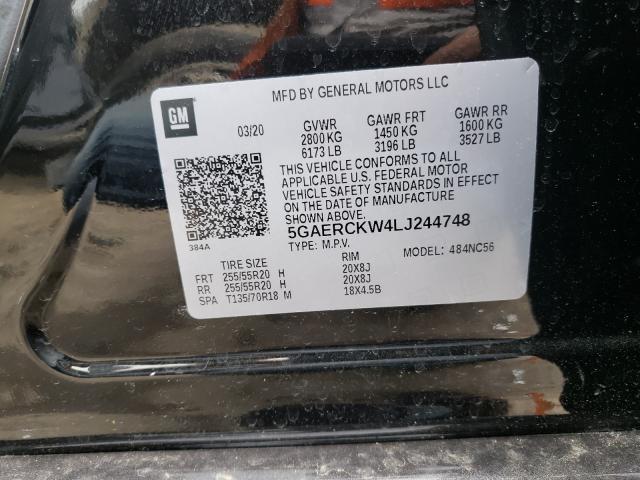 Photo 9 VIN: 5GAERCKW4LJ244748 - BUICK ENCLAVE PR 