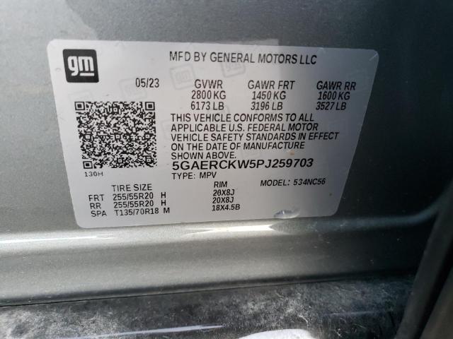 Photo 12 VIN: 5GAERCKW5PJ259703 - BUICK ENCLAVE PR 