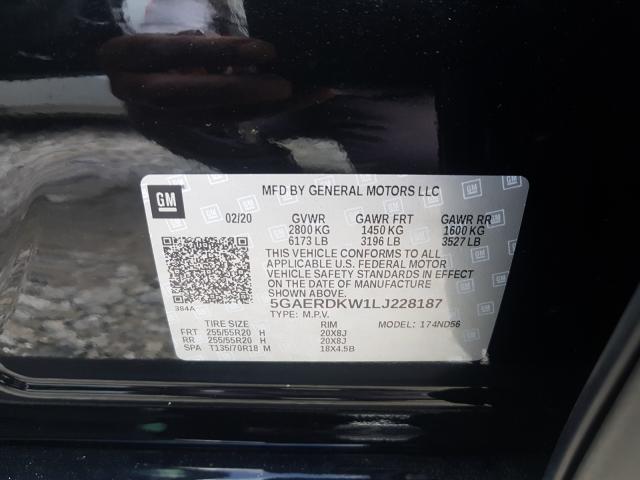 Photo 9 VIN: 5GAERDKW1LJ228187 - BUICK ENCLAVE AV 