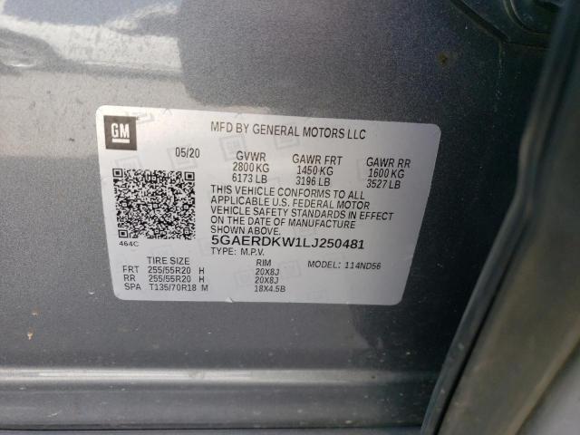 Photo 12 VIN: 5GAERDKW1LJ250481 - BUICK ENCLAVE AV 