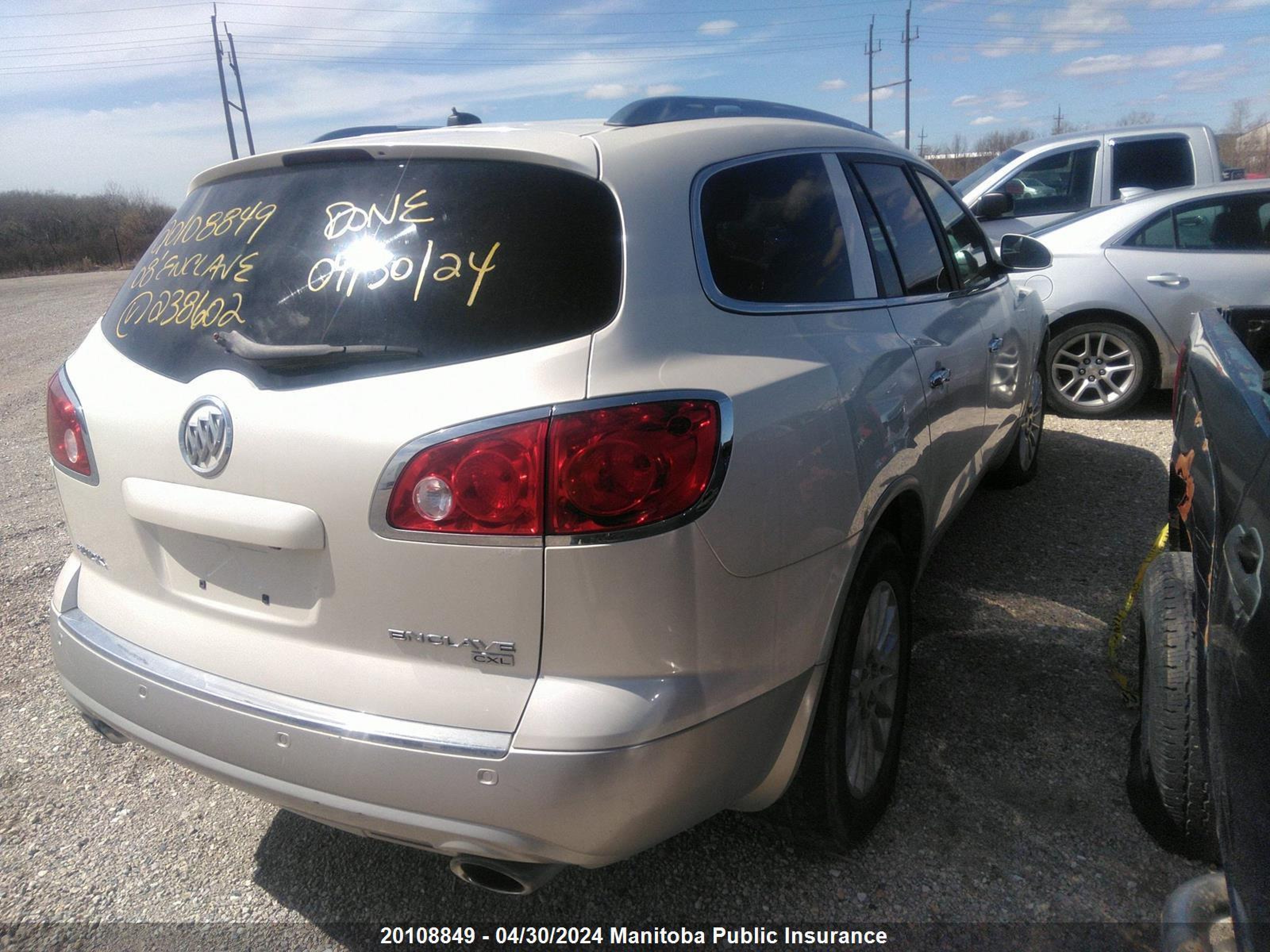 Photo 12 VIN: 5GAEV23768J238602 - BUICK ENCLAVE 