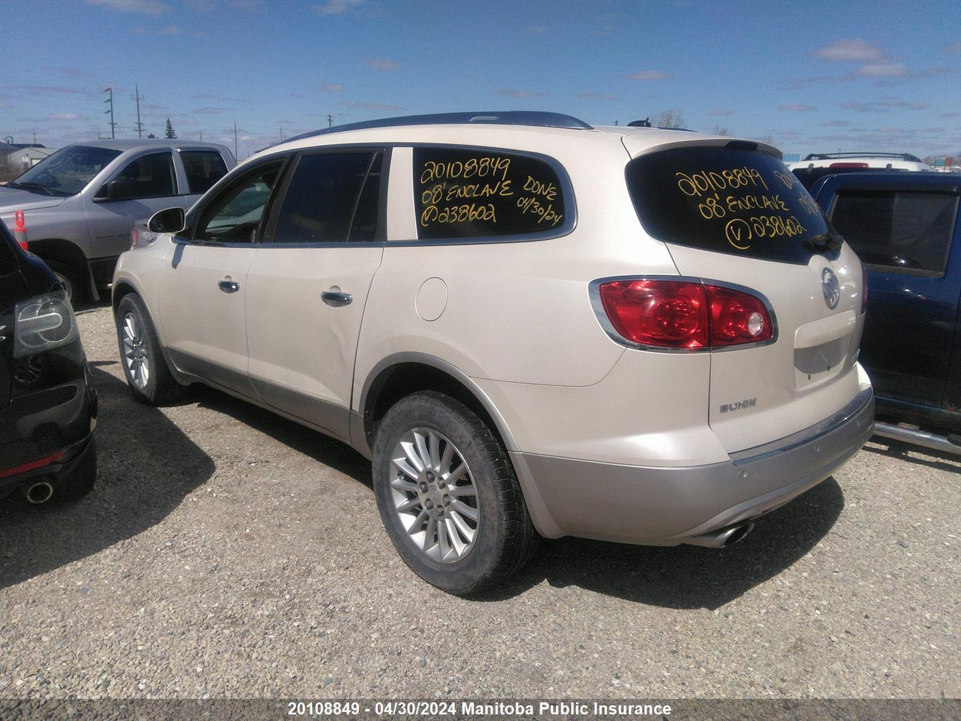 Photo 13 VIN: 5GAEV23768J238602 - BUICK ENCLAVE 