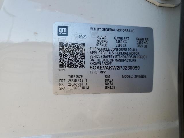 Photo 13 VIN: 5GAEVAKW2PJ230059 - BUICK ENCLAVE ES 