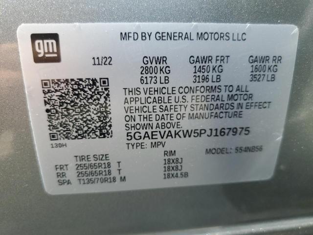 Photo 12 VIN: 5GAEVAKW5PJ167975 - BUICK ENCLAVE ES 