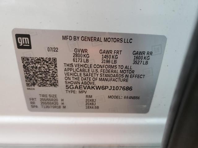 Photo 13 VIN: 5GAEVAKW6PJ107686 - BUICK ENCLAVE ES 