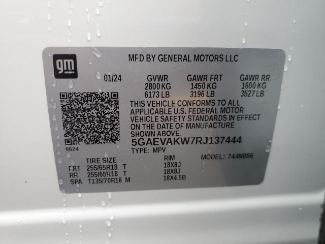 Photo 13 VIN: 5GAEVAKW7RJ137444 - BUICK ENCLAVE ES 