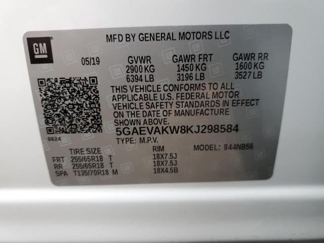 Photo 12 VIN: 5GAEVAKW8KJ298584 - BUICK ENCLAVE ES 