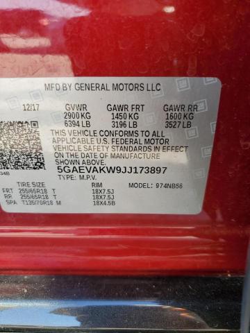 Photo 12 VIN: 5GAEVAKW9JJ173897 - BUICK ENCLAVE ES 