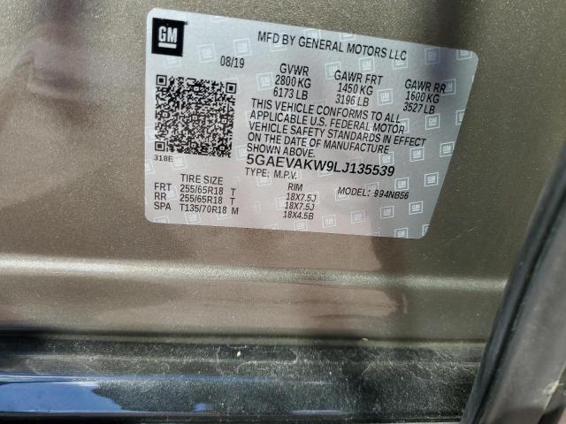 Photo 12 VIN: 5GAEVAKW9LJ135539 - BUICK ENCLAVE 