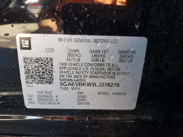 Photo 11 VIN: 5GAEVBKW3LJ278279 - BUICK ENCLAVE PR 