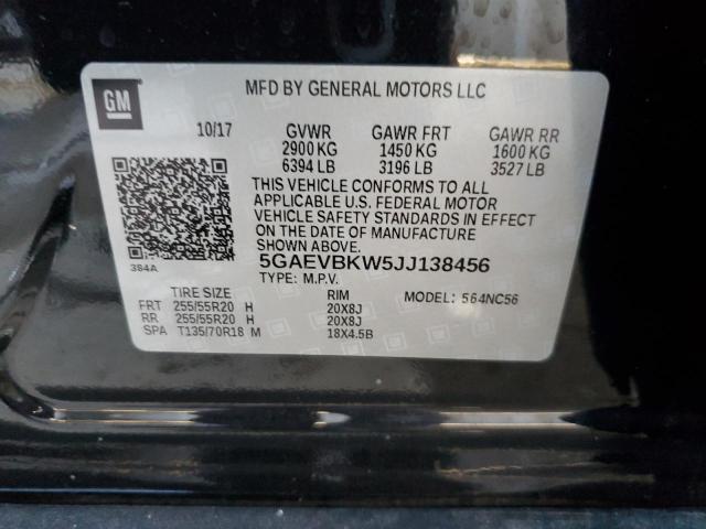 Photo 11 VIN: 5GAEVBKW5JJ138456 - BUICK ENCLAVE 