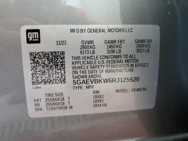 Photo 13 VIN: 5GAEVBKW6RJ125520 - BUICK ENCLAVE PR 