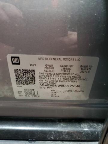 Photo 13 VIN: 5GAEVBKW8RJ125146 - BUICK ENCLAVE PR 