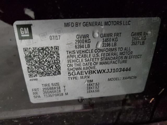 Photo 12 VIN: 5GAEVBKWXJJ103444 - BUICK ENCLAVE 