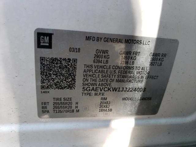 Photo 11 VIN: 5GAEVCKW1JJ224093 - BUICK ENCLAVE AV 