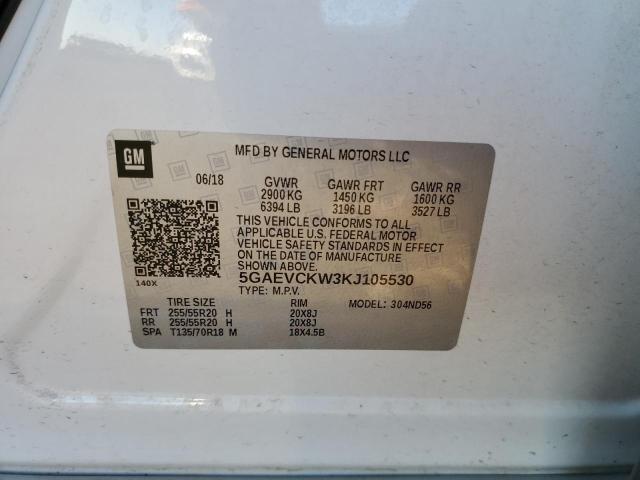 Photo 9 VIN: 5GAEVCKW3KJ105530 - BUICK ENCLAVE AV 