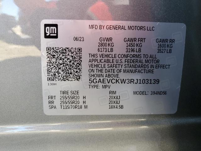 Photo 13 VIN: 5GAEVCKW3RJ103139 - BUICK ENCLAVE 