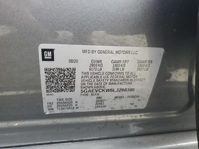 Photo 12 VIN: 5GAEVCKW6LJ298385 - BUICK ENCLAVE AV 