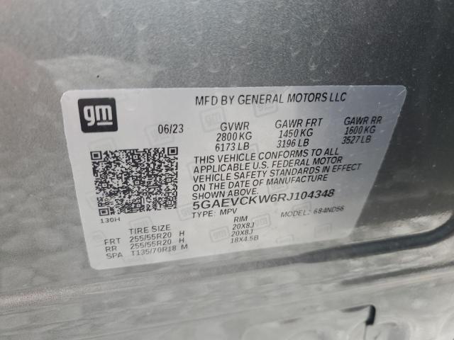 Photo 12 VIN: 5GAEVCKW6RJ104348 - BUICK ENCLAVE AV 