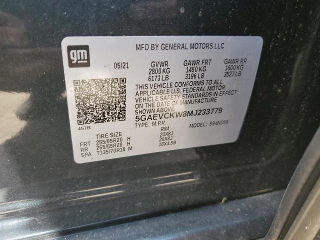 Photo 11 VIN: 5GAEVCKW8MJ233779 - BUICK ENCLAVE AV 