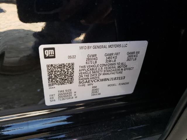 Photo 12 VIN: 5GAEVCKW8NJ183113 - BUICK ENCLAVE AV 