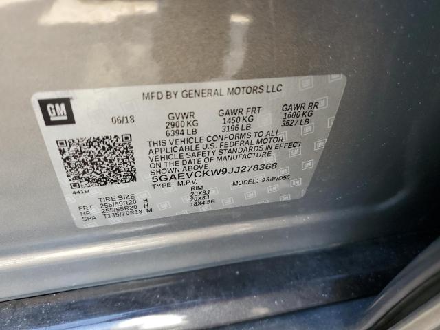 Photo 12 VIN: 5GAEVCKW9JJ278368 - BUICK ENCLAVE AV 