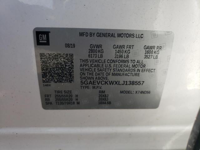 Photo 12 VIN: 5GAEVCKWXLJ138557 - BUICK ENCLAVE AV 