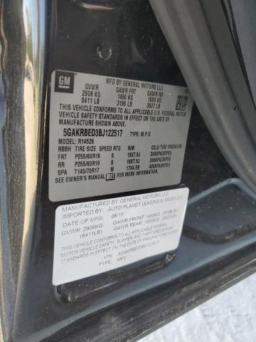 Photo 12 VIN: 5GAKRBED3BJ122517 - BUICK ENCLAVE CX 