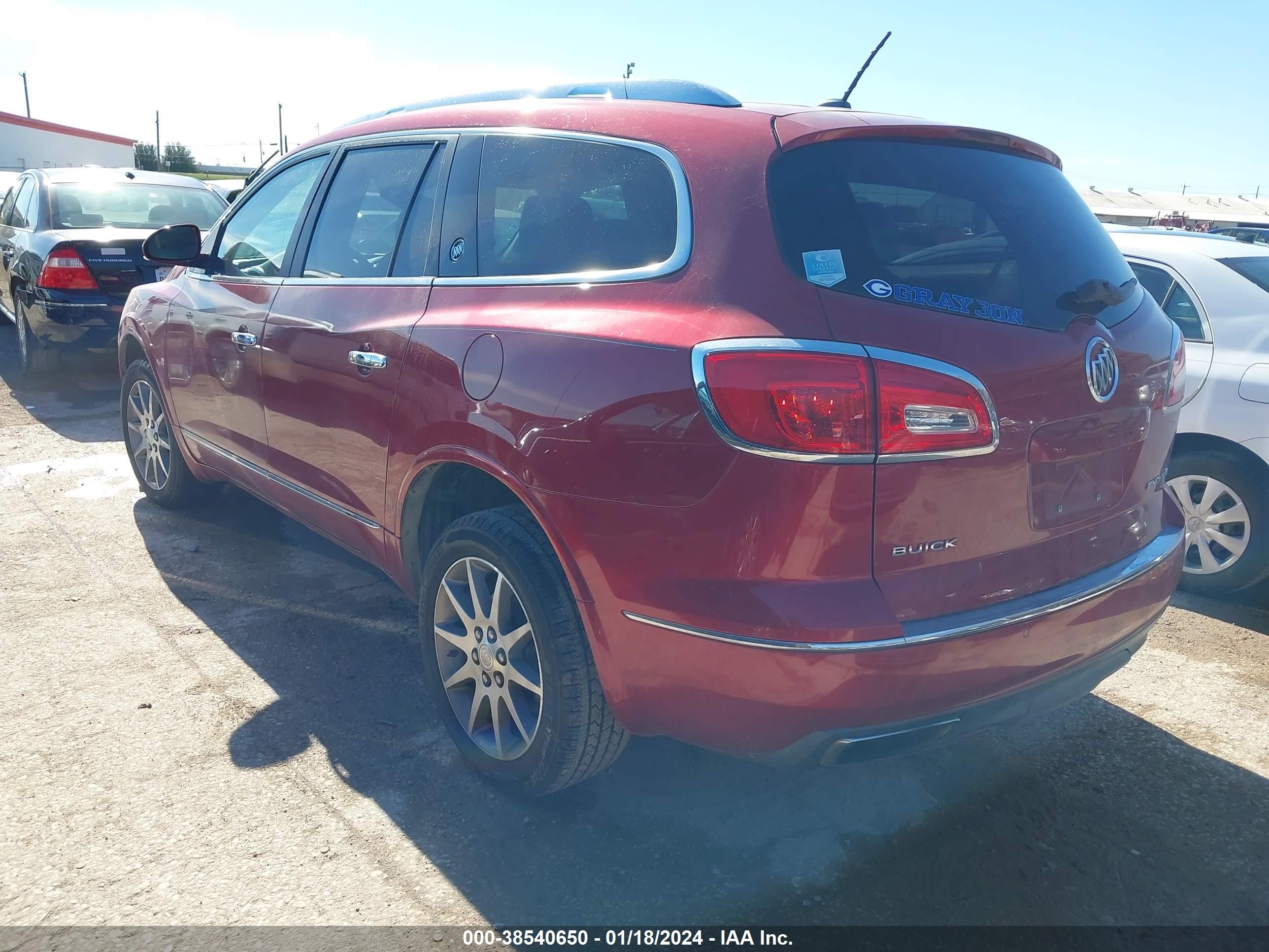 Photo 2 VIN: 5GAKRBKD0EJ239464 - BUICK ENCLAVE 