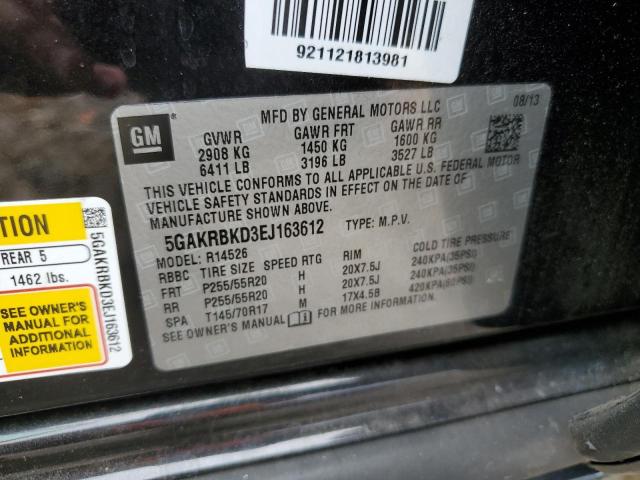 Photo 12 VIN: 5GAKRBKD3EJ163612 - BUICK ENCLAVE 