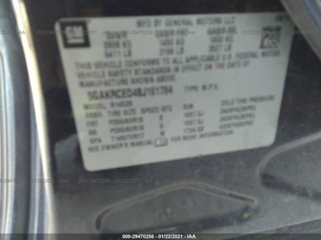 Photo 8 VIN: 5GAKRCED4BJ161784 - BUICK ENCLAVE 