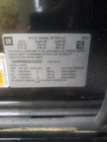 Photo 11 VIN: 5GAKRDKD2DJ233207 - BUICK ENCLAVE 