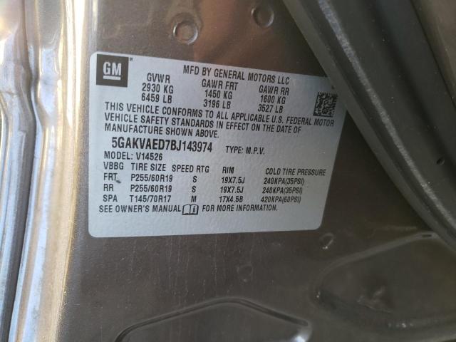 Photo 11 VIN: 5GAKVAED7BJ143974 - BUICK ENCLAVE 