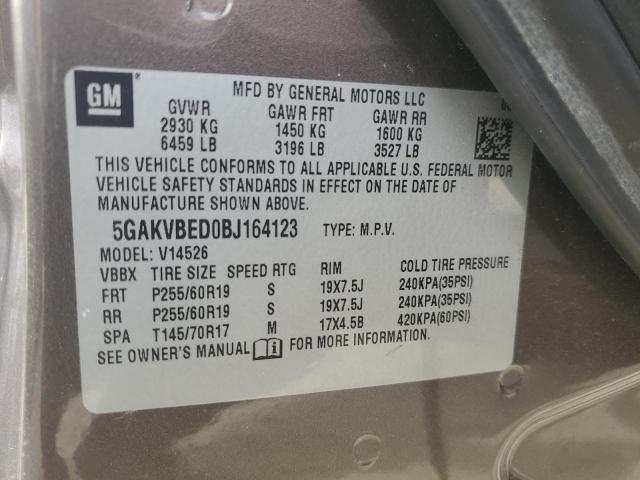 Photo 12 VIN: 5GAKVBED0BJ164123 - BUICK ENCLAVE CX 