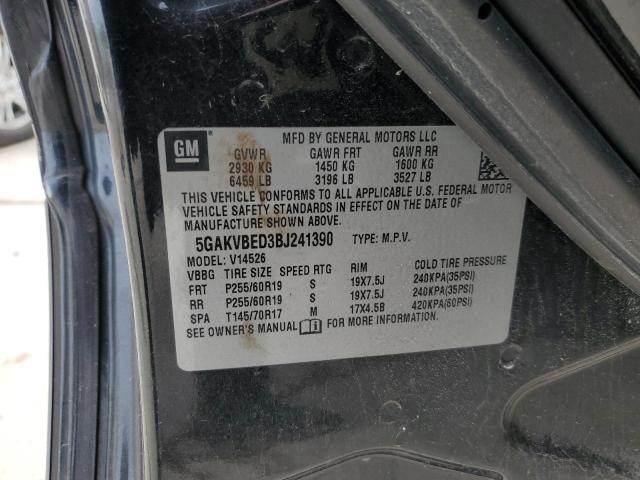 Photo 11 VIN: 5GAKVBED3BJ241390 - BUICK ENCLAVE 