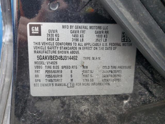 Photo 12 VIN: 5GAKVBED4BJ314492 - BUICK ENCLAVE CX 