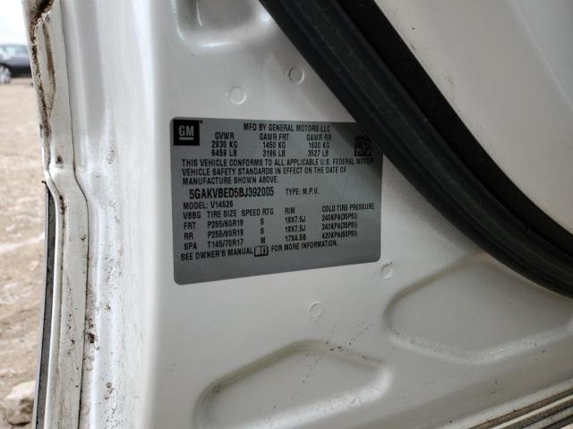 Photo 12 VIN: 5GAKVBED5BJ392005 - BUICK ENCLAVE CX 