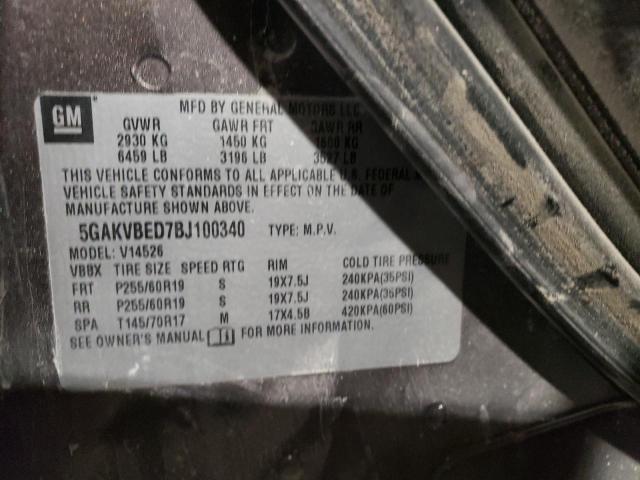 Photo 12 VIN: 5GAKVBED7BJ100340 - BUICK ENCLAVE 