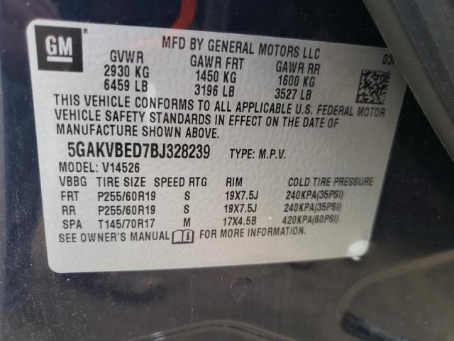 Photo 12 VIN: 5GAKVBED7BJ328239 - BUICK ENCLAVE CX 