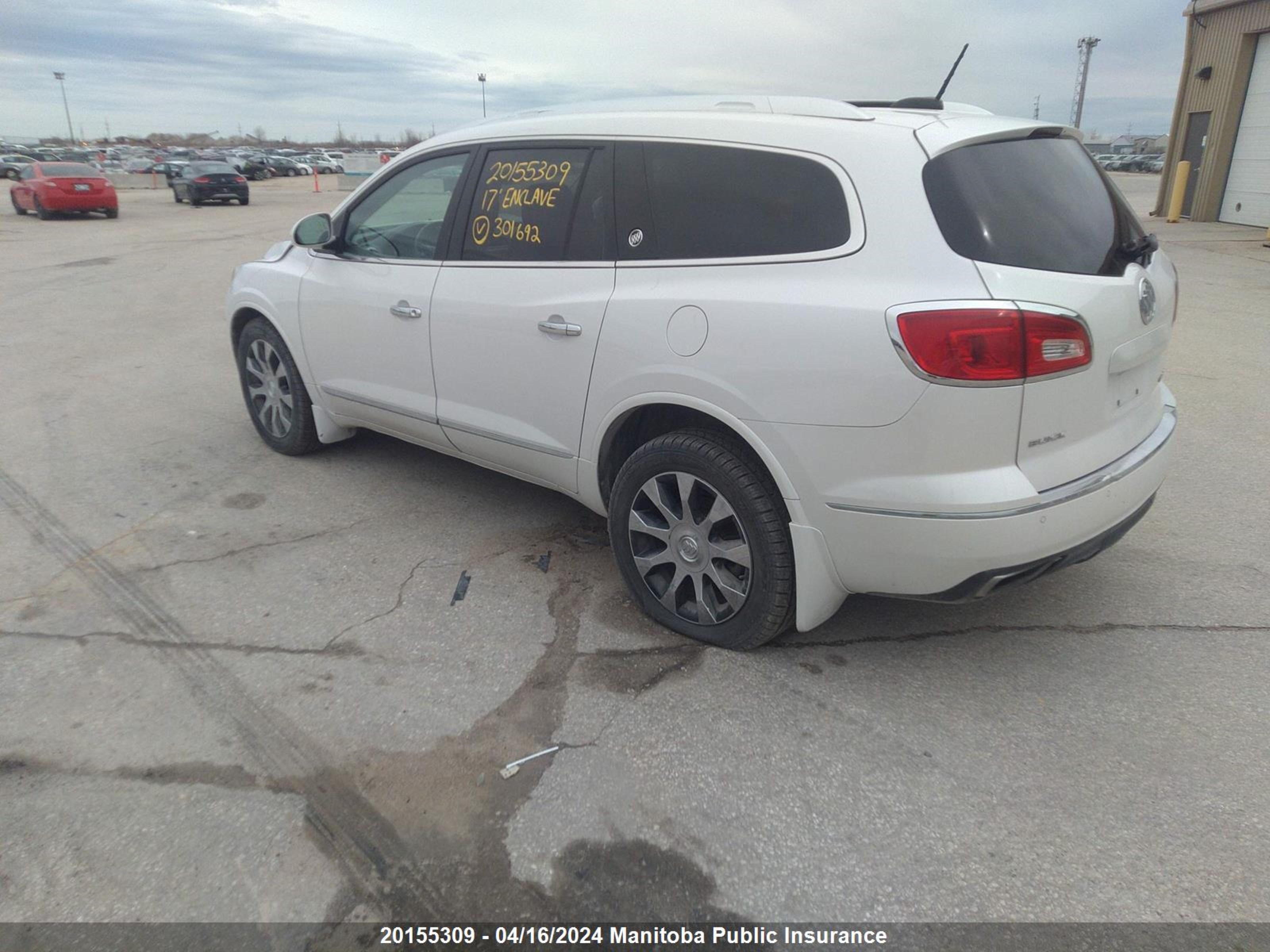 Photo 2 VIN: 5GAKVBKD6HJ301692 - BUICK ENCLAVE 