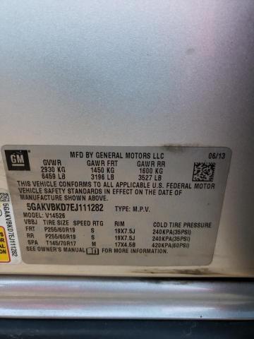 Photo 12 VIN: 5GAKVBKD7EJ111282 - BUICK ENCLAVE 