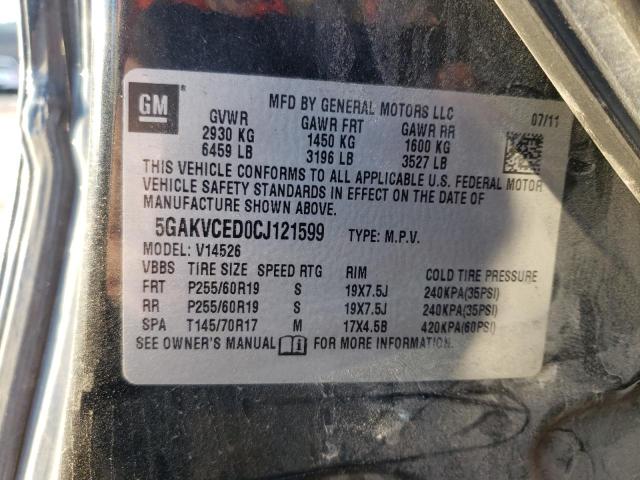 Photo 9 VIN: 5GAKVCED0CJ121599 - BUICK ENCLAVE 