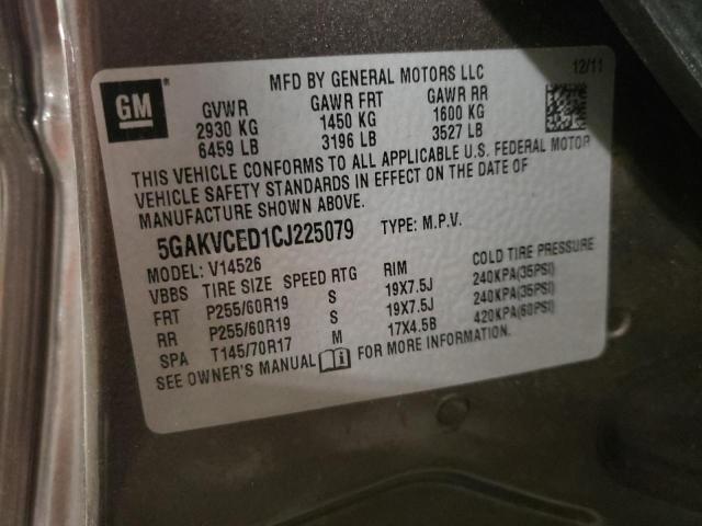 Photo 12 VIN: 5GAKVCED1CJ225079 - BUICK ENCLAVE 