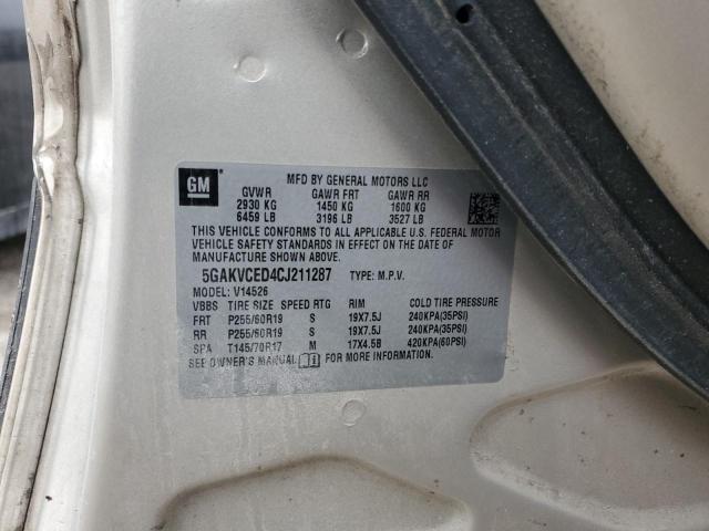 Photo 11 VIN: 5GAKVCED4CJ211287 - BUICK ENCLAVE 