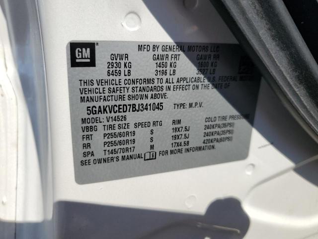 Photo 12 VIN: 5GAKVCED7BJ341045 - BUICK ENCLAVE CX 