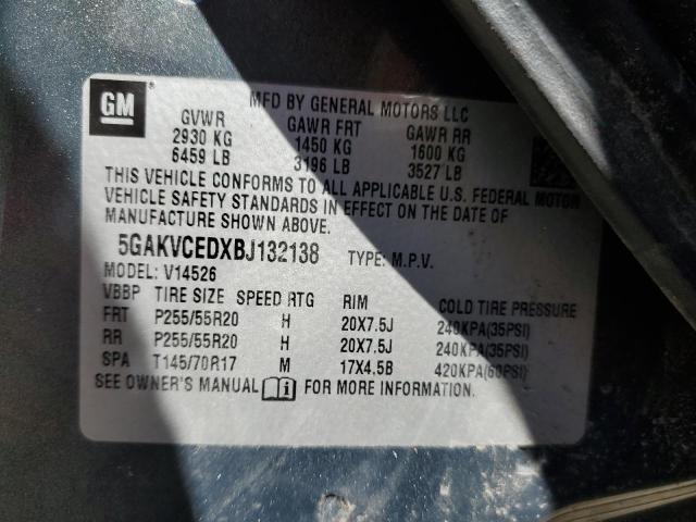 Photo 12 VIN: 5GAKVCEDXBJ132138 - BUICK ENCLAVE 