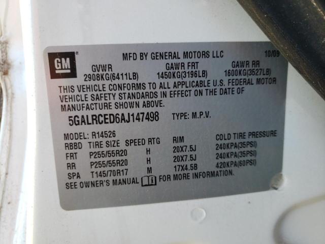 Photo 12 VIN: 5GALRCED6AJ147498 - BUICK ENCLAVE 