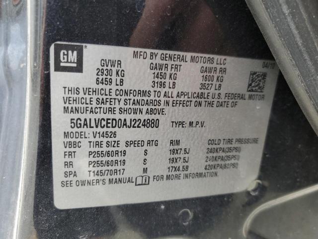 Photo 11 VIN: 5GALVCED0AJ224880 - BUICK ENCLAVE 